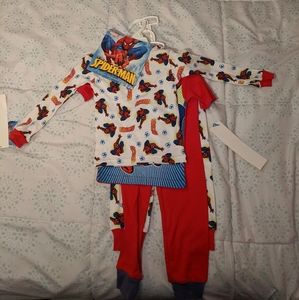NEW! 2 Pairs of 3T Boys THE Amazing Spiderman PJ'S